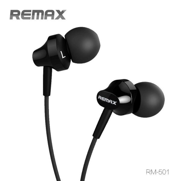 Handsfree Remax 501 negru 1182