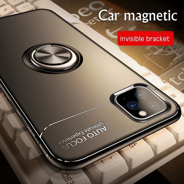 Husa cu inel AUTO FOCUS SAMSUNG GALAXY S10 Negru