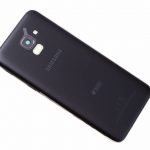 Inlocuire Capac Baterie SAMSUNG GALAXY J6 2018 J600 BLACK WITH LENS OF CAMERA GH82-16868A (ORIGINAL SWAP)