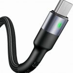 Cablu de date USB MICRO USB 2A 1M USAMS Negru