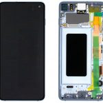 Inlocuire ecran original SAMSUNG GALAXY S10 G973 Albastru GH82-18835C