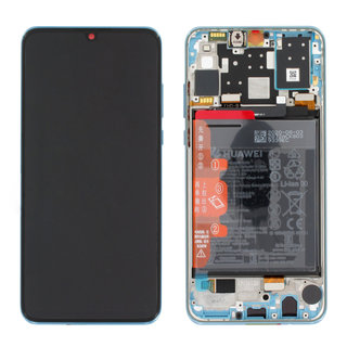 Inlocuire Ecran Original (LCD+TOUCH+RAMA+BATERIE) HUAWEI P30 LITE MAR-LX1A 02352VBG BREATHING CRYSTAL