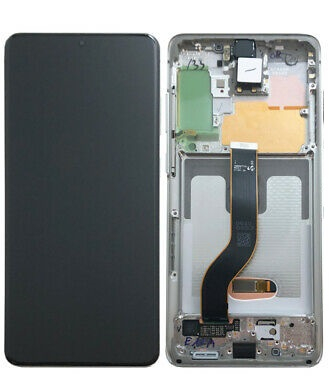 Inlocuire ecran original Samsung Galaxy S20 Plus G985 Gri GH82-22134E
