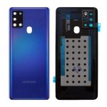 Inlocuire Capac Baterie SAMSUNG GALAXY A21S A217 BLUE WITH LENS OF CAMERA GH82-22780C (ORIGINAL, GRADE A)