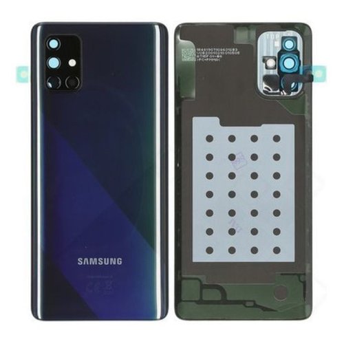Inlocuire Capac Baterie SAMSUNG GALAXY A71 A715 BLACK GH82-22112A (ORIGINAL, GRADE A)