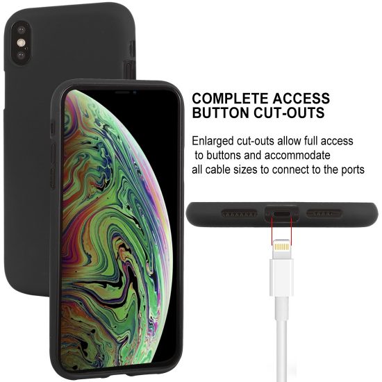 Husa SOFT FEELING pentru HUAWEI P30 LITE Negru