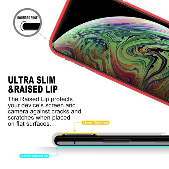 Husa SOFT FEELING pentru HUAWEI P30 LITE Rosu