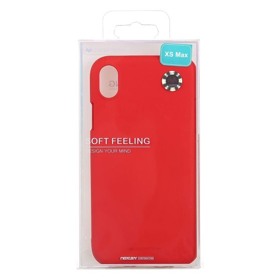 Husa SOFT FEELING pentru SAMSUNG GALAXY S10 G973 Rosu