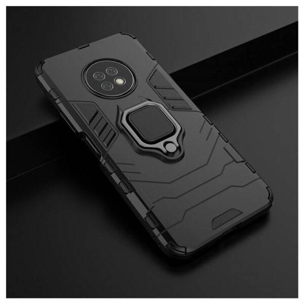 Husa cu inel ARMOR pentru IPHONE X / XS Negru 6802