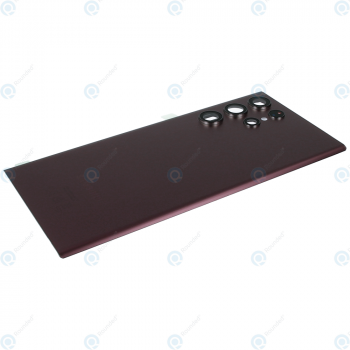 Inlocuire Capac Baterie Original SAMSUNG GALAXY S22 ULTRA 5G S908 GH82-27457B Burgundy