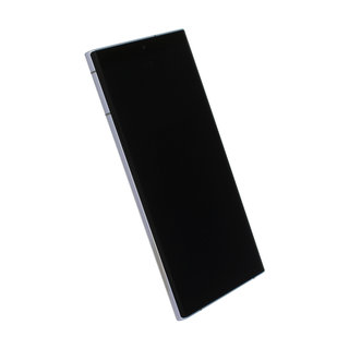 Inlocuire Ecran Original SAMSUNG GALAXY S22 ULTRA 5G S908 GH82-27488C Alb