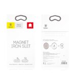 Placuta metalica pentru telefon BASEUS ACDR-A0S 2 buc Argintiu