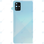 Inlocuire Capac Baterie Original SAMSUNG GALAXY A71 A715 GH82-22112C Prism Crush Blue